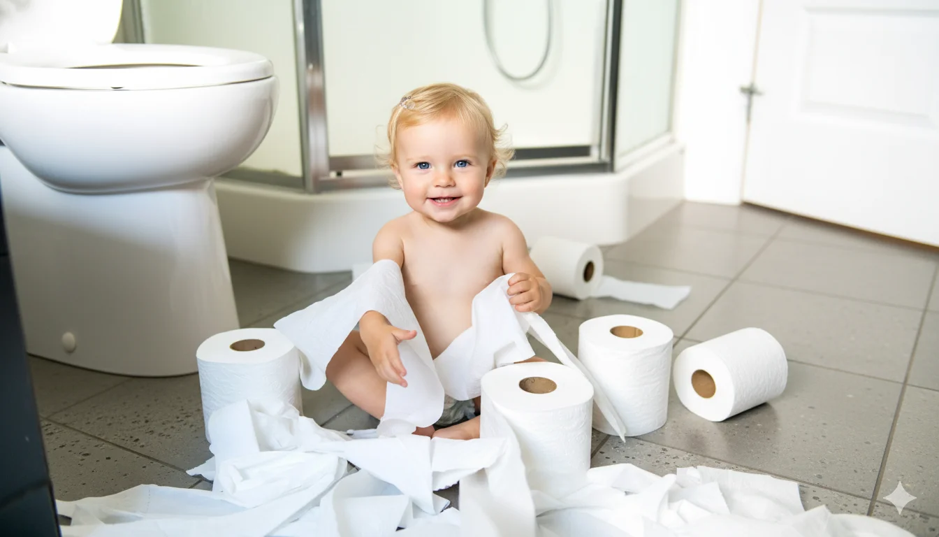 Utilisation correcte du papier toilette pour éviter les bouchons